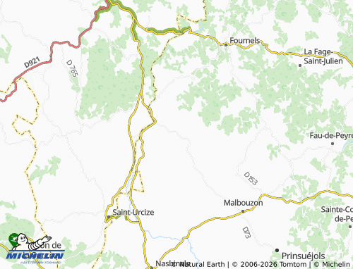 Mappa MICHELIN Brion - ViaMichelin