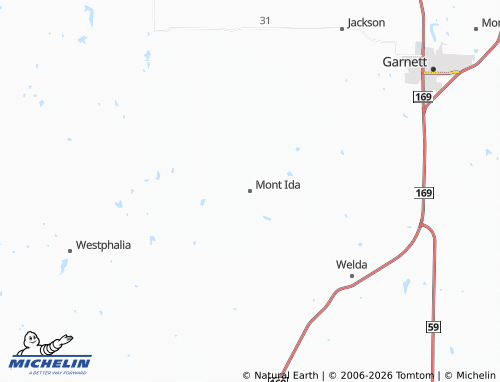 Mappa MICHELIN Mont Ida - ViaMichelin