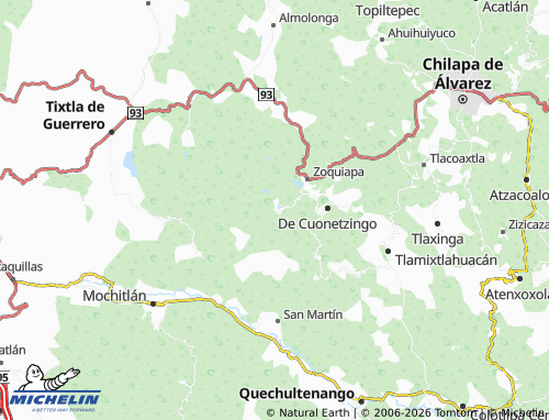 Mapa MICHELIN El Durazno - ViaMichelin