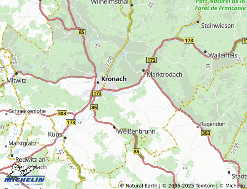 Carte MICHELIN Vogtendorf - ViaMichelin