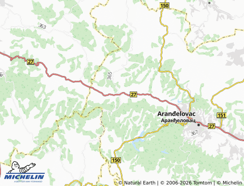 Mapa MICHELIN Darosava - ViaMichelin