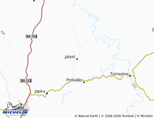 Mapa MICHELIN Jaboti - ViaMichelin