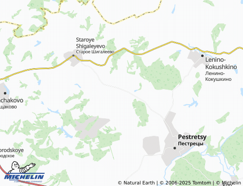 MICHELIN Shikhazda map - ViaMichelin
