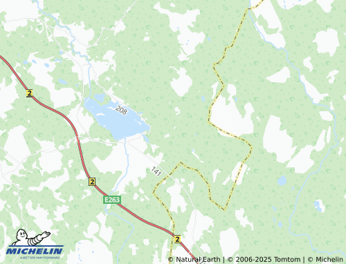MICHELIN Kõrvenurga map - ViaMichelin