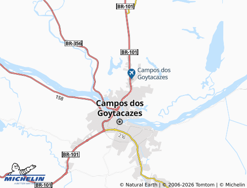 Mapa MICHELIN Parque Guarus - ViaMichelin