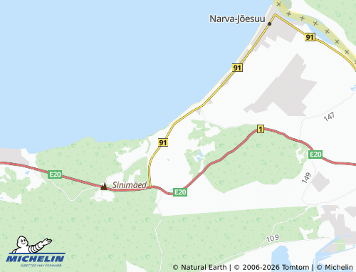 Carte MICHELIN Meriküla - ViaMichelin