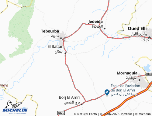 Mappa MICHELIN al-Mansuwwah - ViaMichelin