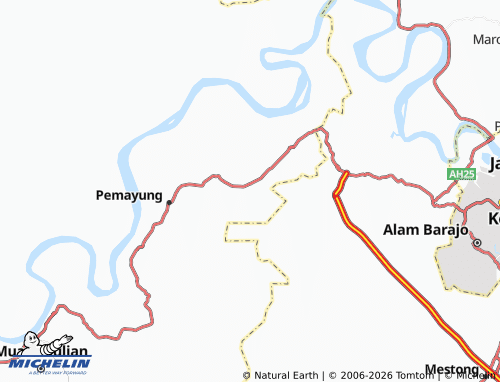 Mappa MICHELIN Serasah - ViaMichelin