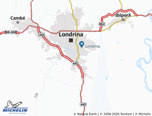 Mapa MICHELIN Inglaterra - ViaMichelin