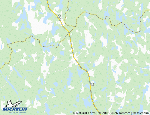 MICHELIN Eringsboda map - ViaMichelin