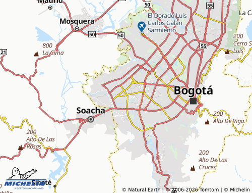 Mappa MICHELIN Tocarema - ViaMichelin