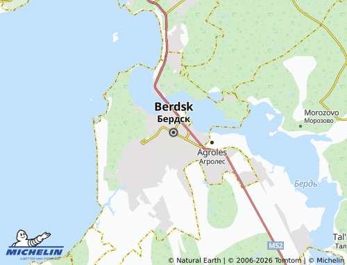 MICHELIN-Landkarte Berdsk - ViaMichelin
