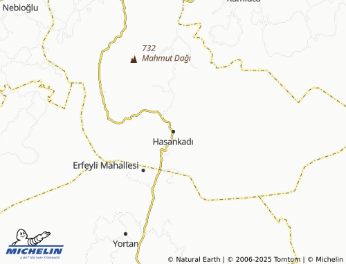 MICHELIN Hasankadı map - ViaMichelin