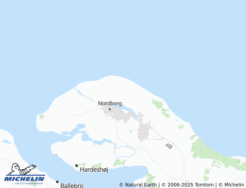 MICHELIN-Landkarte Pøl - ViaMichelin