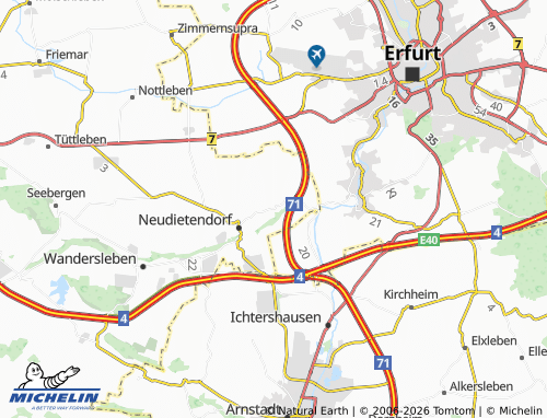MICHELIN-Landkarte Ingersleben - ViaMichelin