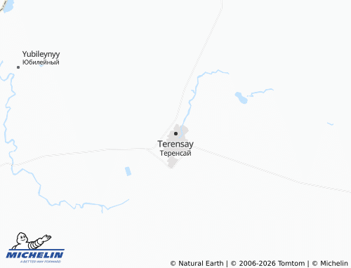 MICHELIN-Landkarte Terensay - ViaMichelin