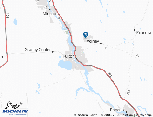 Carte MICHELIN Fulton - ViaMichelin