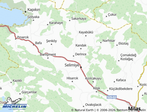 Kaart MICHELIN Derince - ViaMichelin