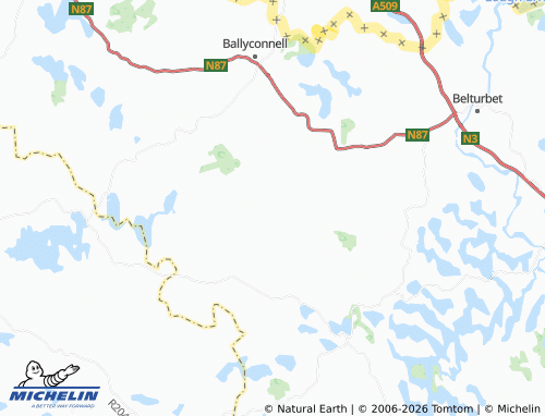 Carte MICHELIN Ardlougher - ViaMichelin