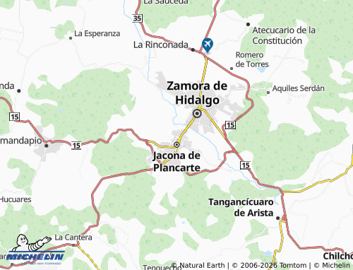 MICHELIN-Landkarte Real del Valle - ViaMichelin