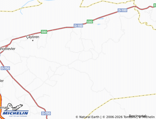 Mappa MICHELIN Beşkonak - ViaMichelin