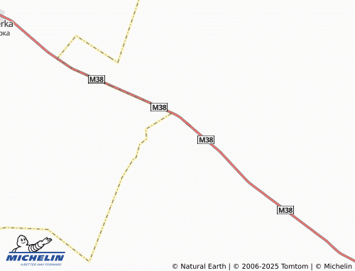 MICHELIN Dzhelandy map - ViaMichelin