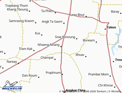 Mappa MICHELIN Nhaeng Nhang - ViaMichelin