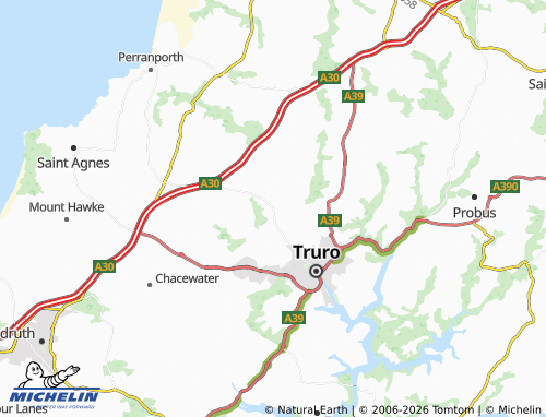 MICHELIN Shortlanesend map - ViaMichelin