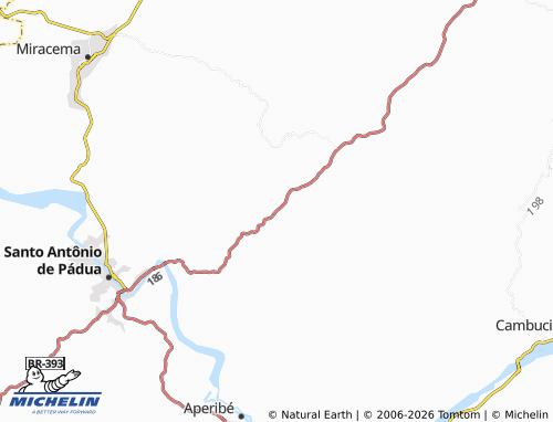 Carte MICHELIN Ibitiguaçu - ViaMichelin