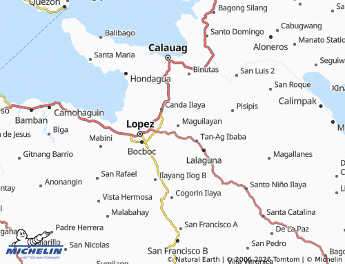 MICHELIN Pamampangin map - ViaMichelin