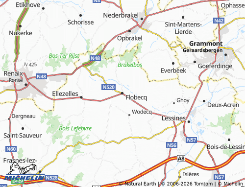 Mappa MICHELIN Flobecq - ViaMichelin
