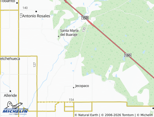 Carte MICHELIN Joaquín Amaro - ViaMichelin