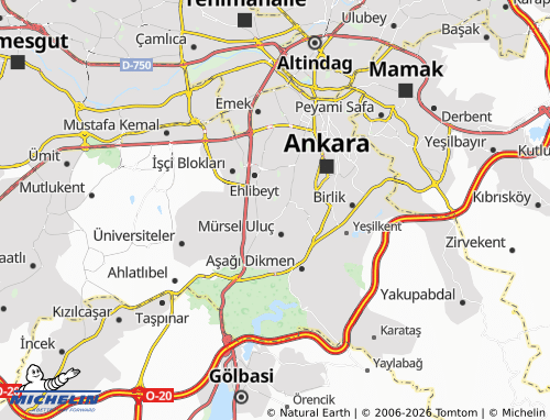 Mappa MICHELIN Şehit Cengiz Karaca - ViaMichelin