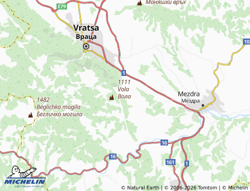 Mappa MICHELIN Pavolche - ViaMichelin