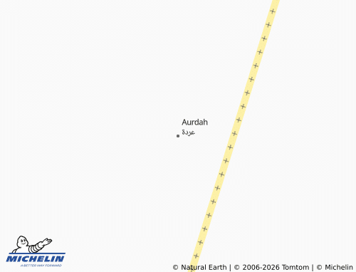 MICHELIN-Landkarte Aurdah - ViaMichelin