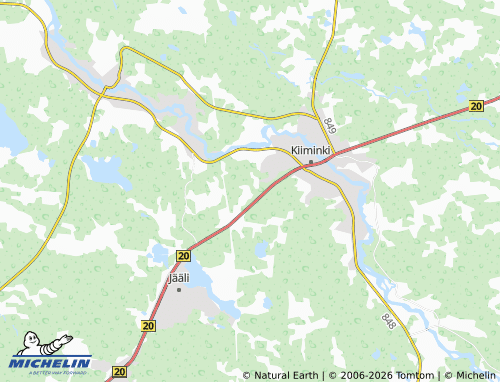 Carte MICHELIN Honkimaa - ViaMichelin