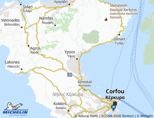 Mappa MICHELIN Ypsos - ViaMichelin