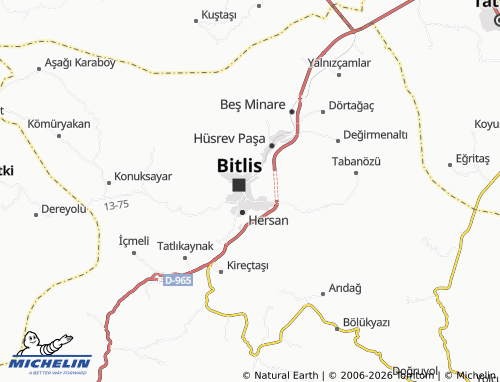 Kaart MICHELIN İnönü - ViaMichelin