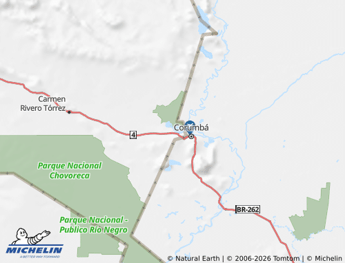 Mapa MICHELIN Germán Busch - ViaMichelin