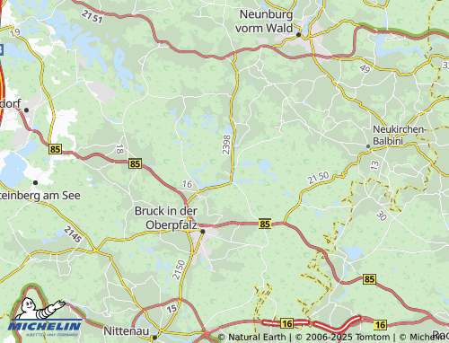 MICHELIN Blechhammer map - ViaMichelin