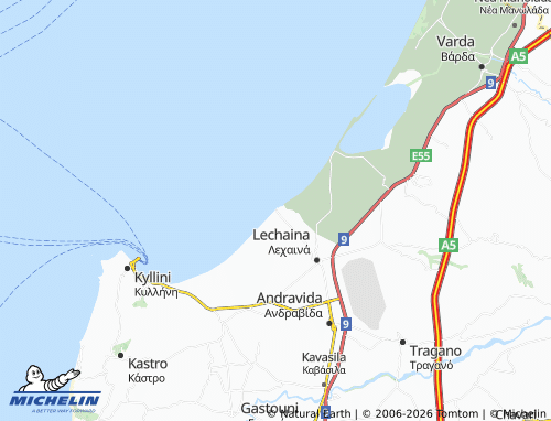 Carte MICHELIN Agios Panteleimonas - ViaMichelin