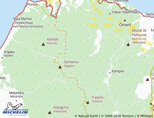 Carte MICHELIN Vroişa - ViaMichelin