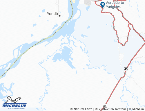Carte MICHELIN Ciénaga del Opon - ViaMichelin
