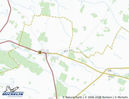 Mappa MICHELIN Møbjerg - ViaMichelin