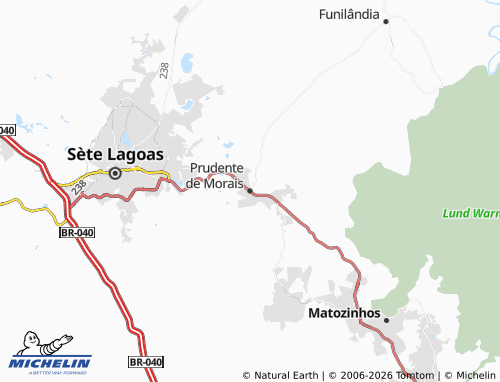 Mappa MICHELIN Prudente de Morais - ViaMichelin
