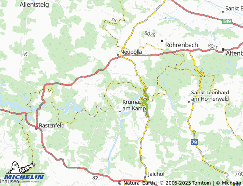Carte MICHELIN Tiefenbach - ViaMichelin