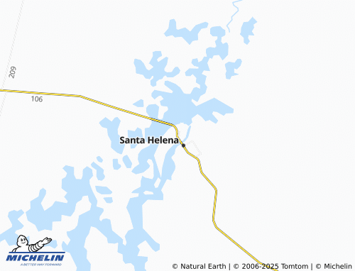 Mapa MICHELIN Turilândia - ViaMichelin