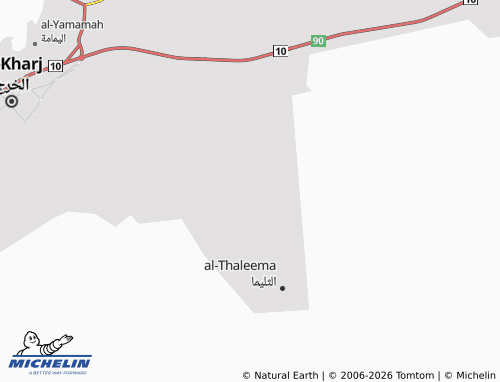 MICHELIN Prince Sultan Air Base map - ViaMichelin