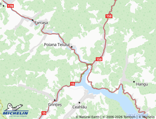 Mappa MICHELIN Roșeni - ViaMichelin