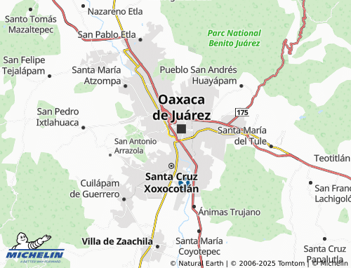 MICHELIN La Compuerta map - ViaMichelin